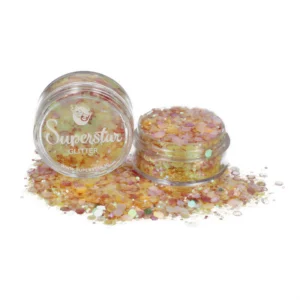 Golden Mermaid Chunky Glitter mix 8 ml, - Foamtastic Crafts