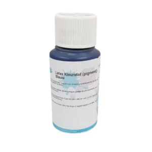 Kleurstof voor latex blauw – 100 gr - Foamtastic Crafts