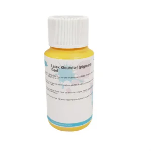 Kleurstof voor latex geel – 100 gr - Foamtastic Crafts