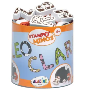 Aladine Kids Stampo Minos Stempel Set Letters 26 stuks - Foamtastic Crafts