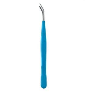 Pincet Westcott Soft grip hobby softgrip blauw - Foamtastic Crafts