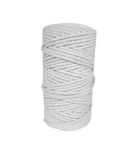DekoArt Macramékoord 4 mm 100 m Lichtgrijs - Foamtastic Crafts