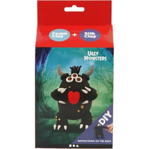 Diy Set Boetseren Funny Friends Monster Zwart