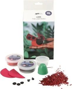 DIY kit – Boetseren – Lara Lieveheersbeestje - Foamtastic Crafts