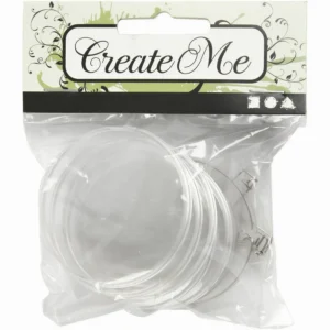 Buttons Rond 55 mm, 5stuks - Foamtastic Crafts