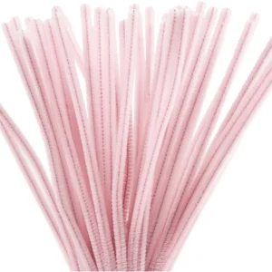 Chenille 50 Stuks Zacht Roze