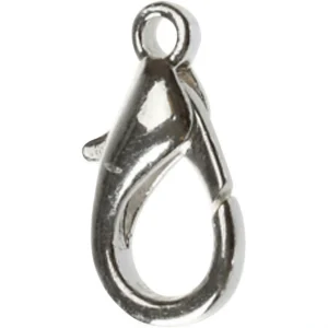 Karabijnsluiting 18 mm Zilver 4 stuks - Foamtastic Crafts