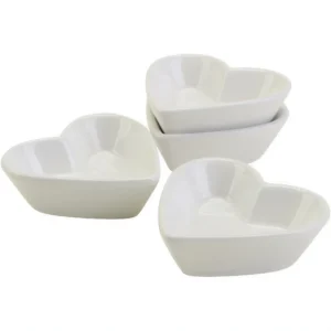 Hartvormige schalen, d 8 cm, 2 stuks - Foamtastic Crafts