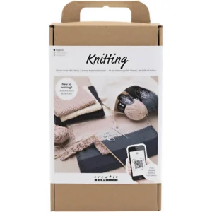 Set Breien ontdekken – DIY Knitting – Leer breien pakket - Foamtastic Crafts