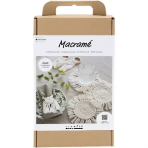 Hobbyset Macramé Tafeldecoratie Off White