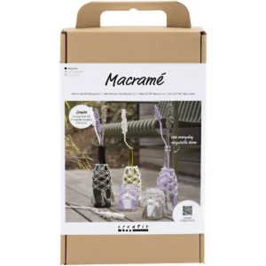 Hobbyset Macramé Glasdecoratie