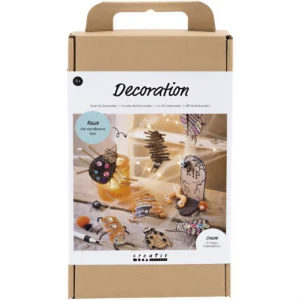 Hobbyset Decoratie Insecten Wormen En Grafstenen Diverse Kleuren