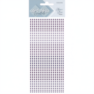 Card Deco Essentials – Adhesive Stones – Purple - Foamtastic Crafts
