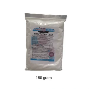 Craft Foam Clay – Wit – 150 gram | Cosplay - Foamtastic Crafts