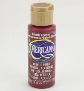 Americana Acrylics | 59 ml | Alizarin Crimson - Foamtastic Crafts