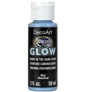 Americana Glow in the Dark –  Blue – 59ml - Foamtastic Crafts