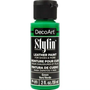 DecoArt Stylin Leather Paint - Green - 59 ml