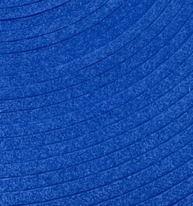 Pruik foam – PE Foam Azure Blue – 7mm – 0,95 m breed - Foamtastic Crafts