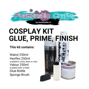 Foamtastic Cosplay Kit – GLUE, PRIME, FINISH - Foamtastic Crafts