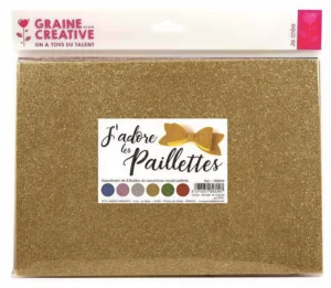 EVA Foam Glitter A4 Set 6 stuks Glitter Forever - Foamtastic Crafts