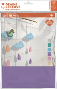 EVA Foam A4 Pastel Kleuren 6 vellen - Foamtastic Crafts