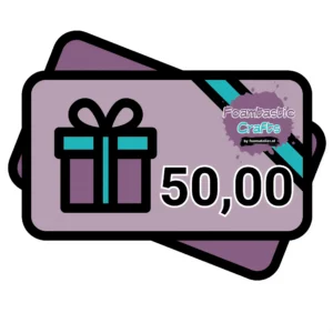 Giftcard 50 euro - Foamtastic Crafts