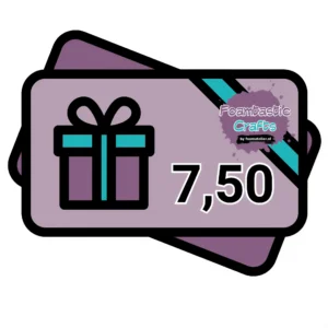 Giftcard 7,50 euro - Foamtastic Crafts