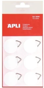 Apli Schilderijhangers Wit 12 Stuk
