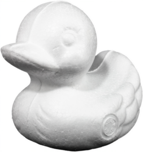 Eend geperst piepschuim – 6cm - Foamtastic Crafts