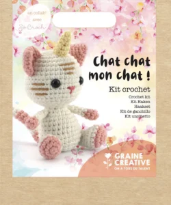 Graine Creative Amigurumi Haakpakket Kat 15cm - Foamtastic Crafts
