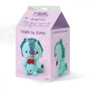 Graine Creative Haakpakket Taro Dino 13 cm - Foamtastic Crafts