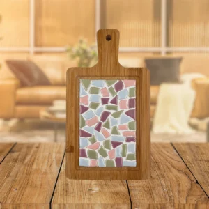 DIY Mozaïek Borrelplank Klein Pakket – Pastel - Foamtastic Crafts