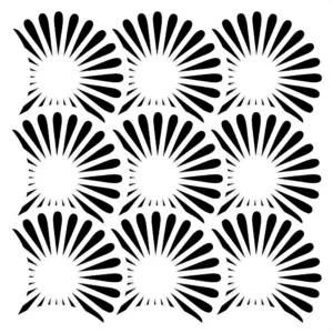 IndigoBlu – 6×6 Stencil – Fandango - Foamtastic Crafts