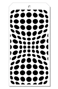 IndigoBlu  Stencil – Illusion (DL Size) - Foamtastic Crafts