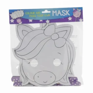 Kartonnen Maskers Unicorns 4 stuks - Foamtastic Crafts