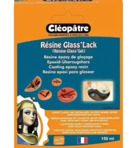Cleopatre – Epoxy Resin Coating Glass Lack, 150ml - Foamtastic Crafts