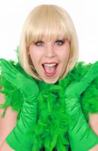 Boa Groen – populaire 180cm/50gr - Foamtastic Crafts