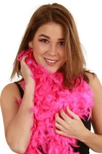 Boa Dark Pink populaire 180cm/50gr Dark Pink - Foamtastic Crafts
