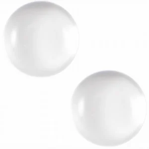 Basic cabochon – rond Transparant – 10 stuks - Foamtastic Crafts