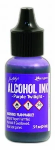 Ranger Alcohol Ink 15 ml – purple twilight - Foamtastic Crafts