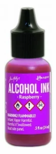 Ranger Alcohol Ink 15 ml – raspberry - Foamtastic Crafts