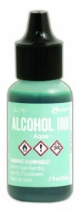 Ranger Alcohol Ink 15 ml – aqua - Foamtastic Crafts