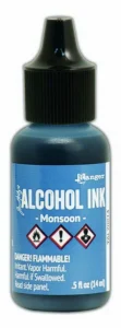 Ranger Alcohol Ink 15 ml – Monsoon - Foamtastic Crafts