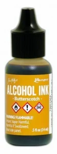 Ranger Alcohol Ink 15 ml – butterscotch - Foamtastic Crafts