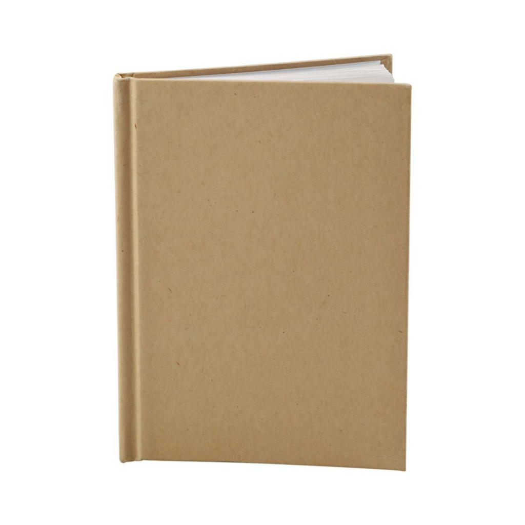 Notitie | Schetboek | Dummy Kraft – A6 – 80 grams – Blanco - Foamtastic Crafts