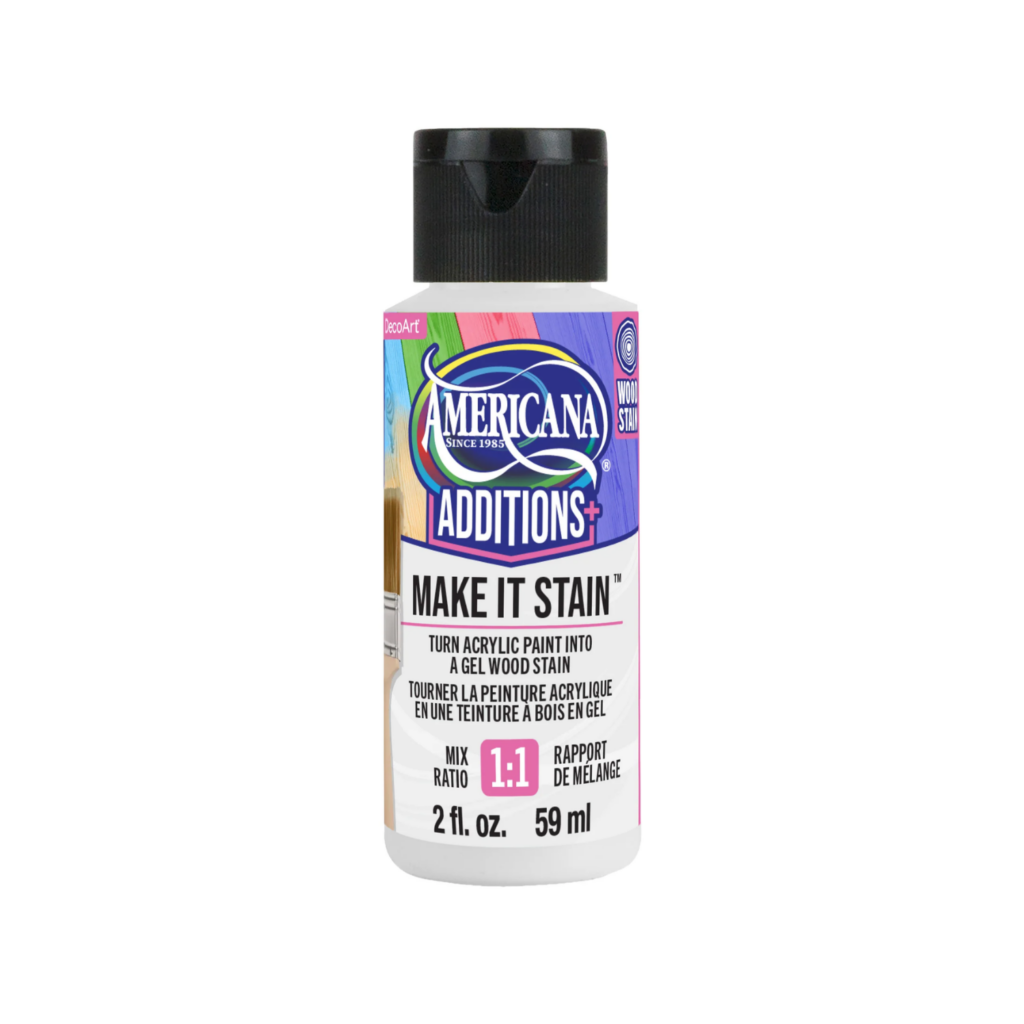 Americana Additions – Make it Stain - Foamtastic Crafts